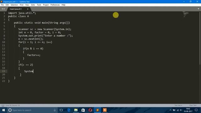 Java Program To Check Whether A Number Is Prime Or Not - For Beginners смотреть онлайн