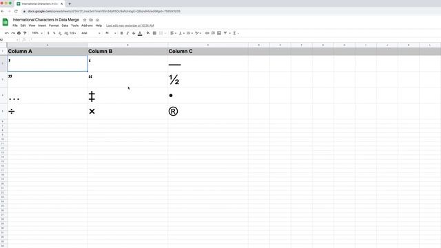 Accent Letters and Punctuation in InDesign Data Merge (Tilde, Umlaut Ellipsis, Em-Dash, etc!) смотреть онлайн