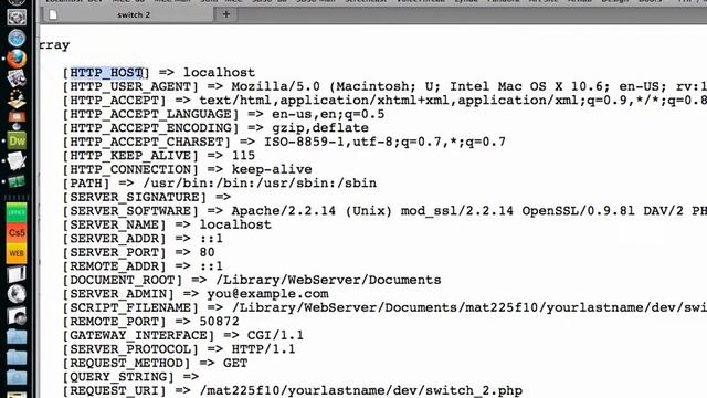 'Switch' statement and SERVER superglobal Part 1 (9:44) смотреть онлайн