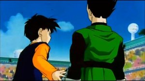 Videl Flying with Gohan