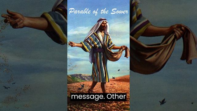 Matthew 13 - Parables of Jesus: Parable of the Sower | The Bible  #faith #scriptureoftheday #bible