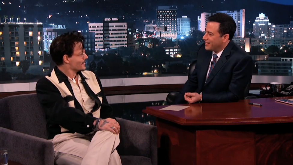 Johnny Depp on Jimmy Kimmel Live 