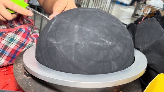 Удивительное производство баскетбольного мяча на фабрике в Китае смотреть онлайн