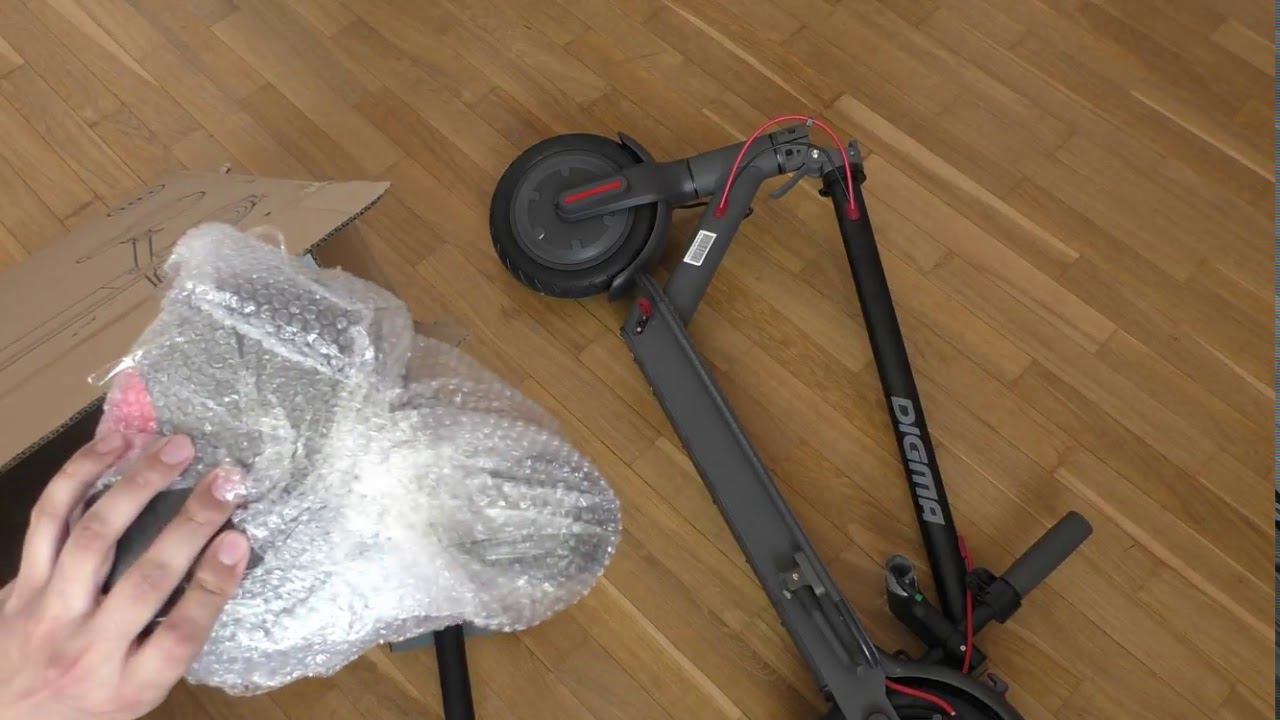 Электросамокат Digma HF8.5-8-ST: не просто игрушка. смотреть онлайн