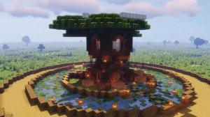 Treehouse Base | Minecraft Timelapse