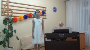 Солюкова Настя, муз.Я.Дубравина, сл. В.Суслова Россия Россией останется ДШИ№4