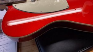 2002 Fender Japan TL62B BIGS ’62 Telecaster Bigsby Candy Apple Red