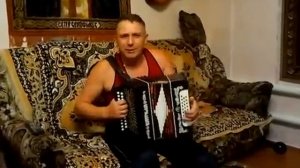 Ой Калина,играет и поет А.Борисов.Песня под гармонь