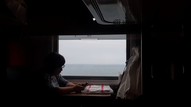 Едем в поезде из Сочи в Пятигорск смотреть онлайн