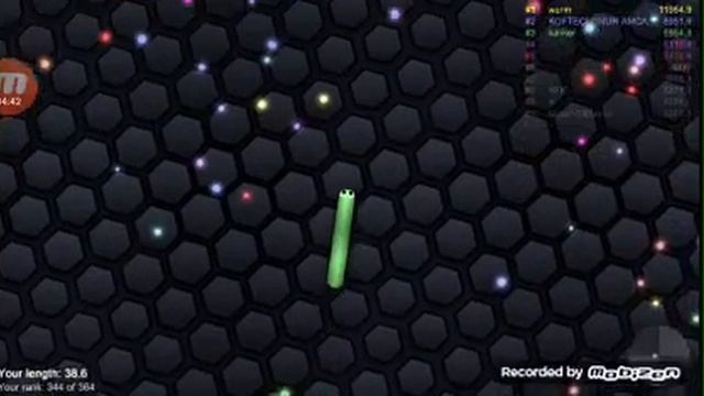 Игра в червячки онлаин(slither.io) смотреть онлайн