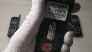 Mitsubishi Т200 Телефон 1, 2 и 3. Мицубиси сотовый мобильный. Ретро. Made in Japan Япония