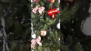 В Корее христианские церкви ставят рождественские елки в метро