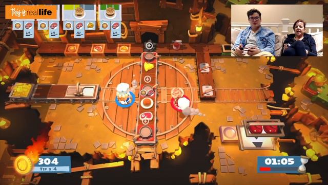 Lets Play Overcooked 2 the Mother  Son Version - THIS IS REAL LIFE