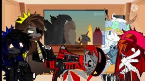 Kaijus Reacts To Mechagodzilla But Its Low Budget... || By: @slick4785 ||