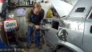 рихтовка спотером ваз2107