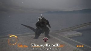 GODZILLA Moveset - Godzilla The Game [PS4]
