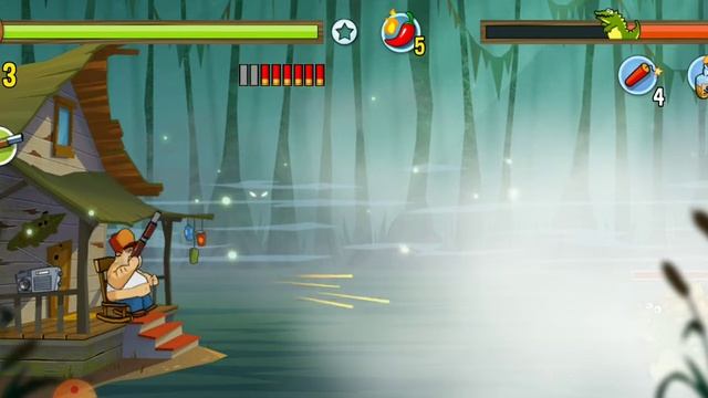 Играем в Swamp Attack (1 часть) смотреть онлайн
