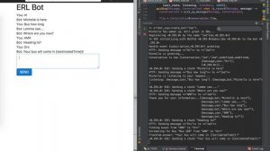 Weekend project - erlbot: Chatbot in Erlang