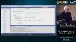 My favorite feature in Visual C++ Update 3 - Jonathan Caves - CppCon 2019