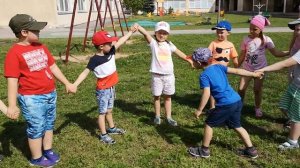 подвижная игра ручеек