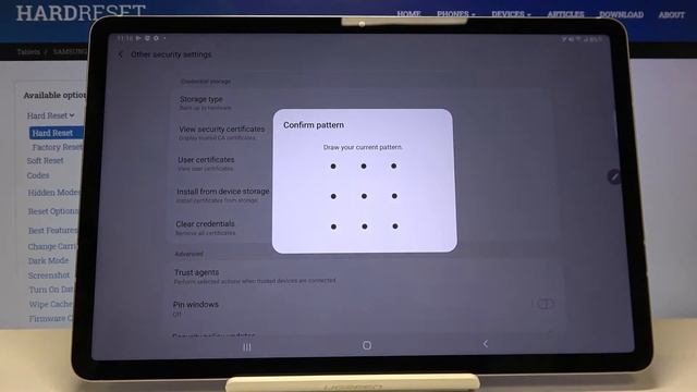 How to Remove Certificates & Licences on SAMSUNG Galaxy Tab S7 - Clear Credentials смотреть онлайн