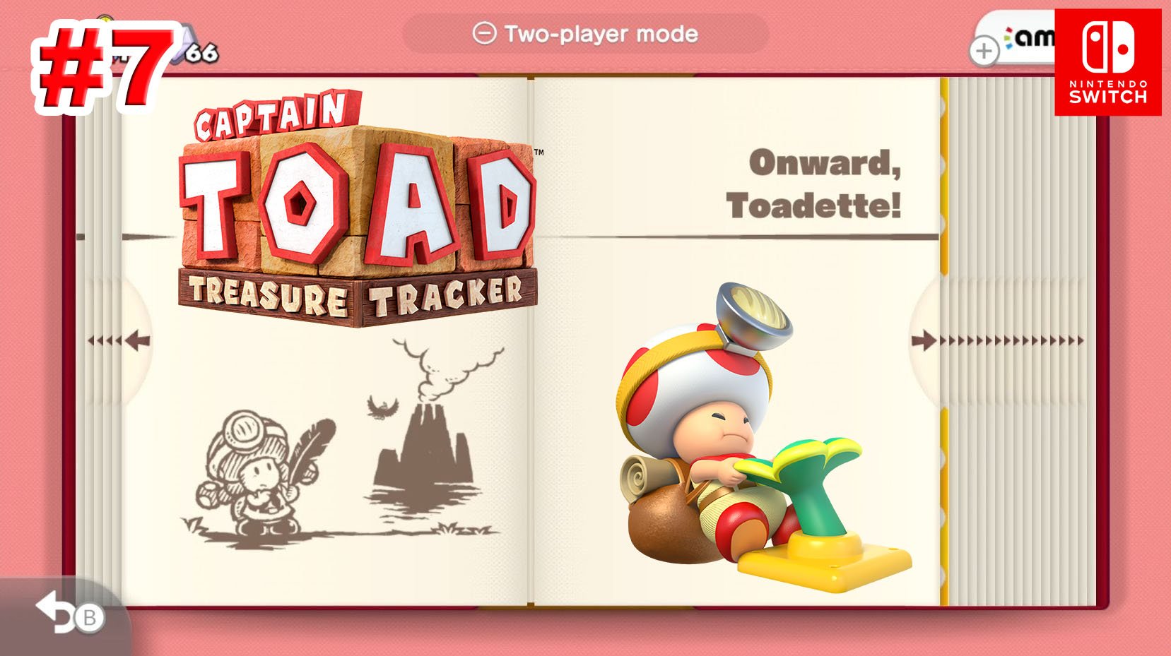 7 - Эпизод №2. Captain Toad: Treasure Tracker. Onward Toadette! Nintendo Switch