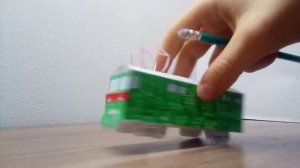 Обзор модели электровоза ВЛ10-898 из бумаги