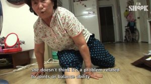 An Elderly Woman Who Can't Walk Forward and Her Tormenting 8 Years