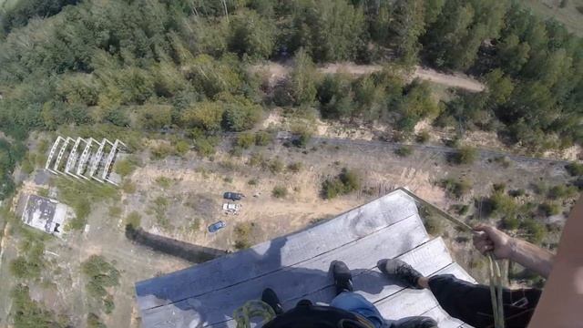 Прыжок с башни 67м (Rope Jumping) смотреть онлайн