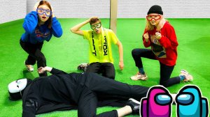 AMONG US в Реальной Жизни! Фэйс ПРЕДАТЕЛЬ?