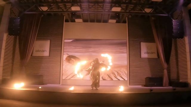 Огненно-пиротехническое шоу "ОГНИ ЕГИПТА "  /  Fire and pyrotechnic show "LIGHTS OF EGYPT"