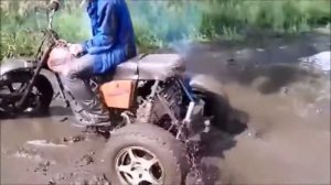Трицикл из мотоцикла ИЖ Планета 5
