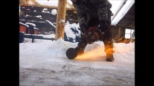Самодельная насадка болгарка на бензопилу