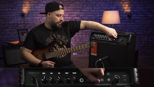 Гитарные комбики Line 6 Spider V mkII (на 30 и 60 ватт)