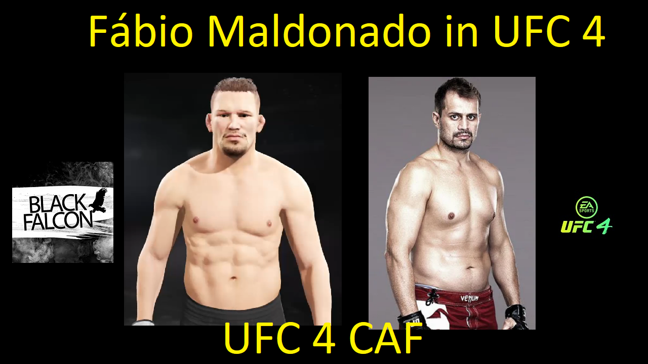 Как создать Фабио Мальдонадо в UFC 4