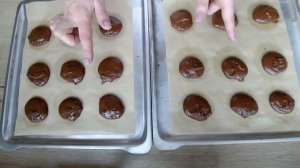 Рецепт ПОСТНОГО шоколадного ПЕЧЕНЬЯ с вареньем