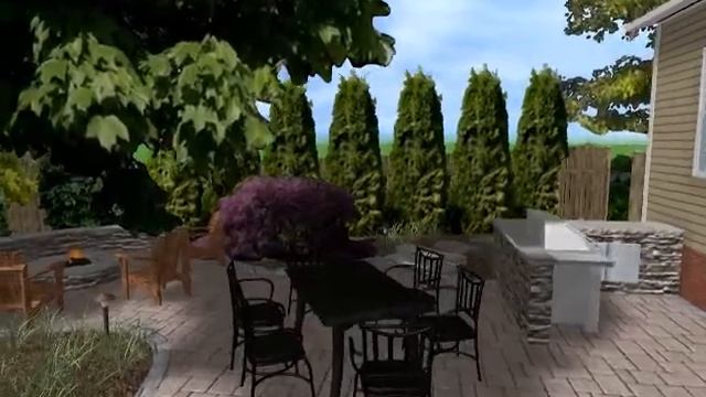 Virtual Landscape Walkthrough Design Daytime смотреть онлайн