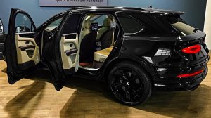 Bentley Bentayga (2024) - Звук, интерьер и экстерьер.