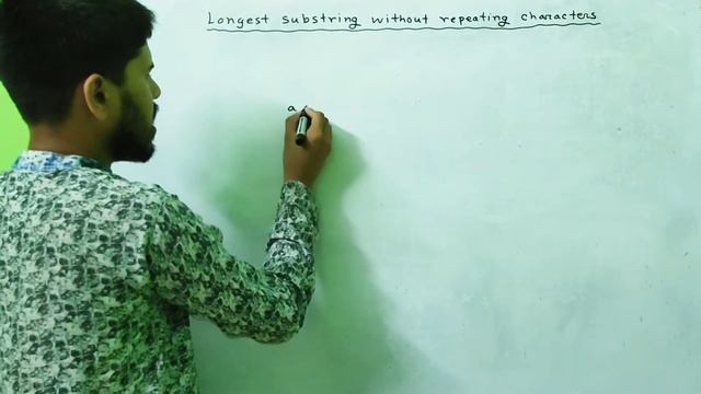 Longest Substring Without Repeating Characters | Blind 75 LeetCode | Sliding Window Algorithms
