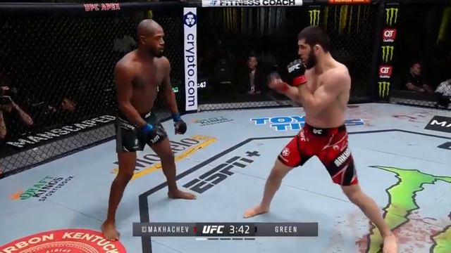 Ислам махачев vs Бобби Грин. Вспоминаем бой смотреть онлайн