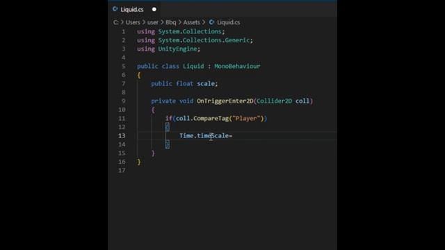 КАК СДЕЛАТЬ ЗАМЕДЛЯЮЩУЮ ЗОНУ В UNITY?