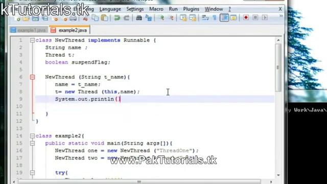 java tutorial 35 B thread programming in java urdu hindi tutorial PakTutorials tk смотреть онлайн