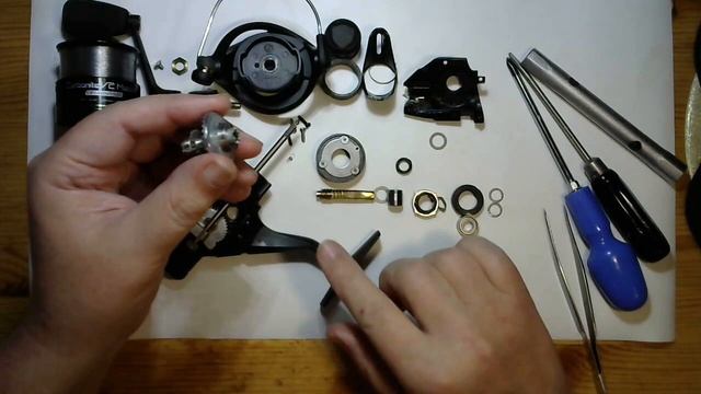 Катушка Okuma Carbonite V2 Match CBV-40MRSDH, задний фрикцион - обзор с разбором+апгрейд.