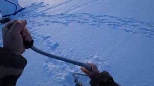 Как быстро сделать простую зимнюю донку, на Язя и Налима. Хмао-югра..mp4