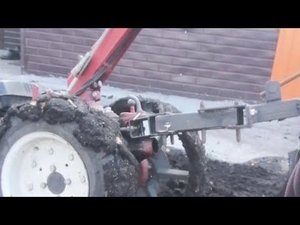 Закрываю сезон Осенней Вспашки. Пашем с Мотоблоком Агро у Тёщи.