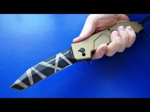 Нож выживания, складень превращается...! Extrema Ratio HF2 Tanto