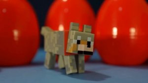 Giant Minecraft Surprise Egg Creeper Head. Майнкрафт Огромное Яйцо с Сюрпризом на русском языке.