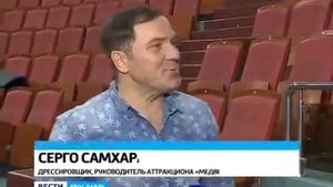 Ярославский цирк готовит премьеру шоу «Медведи на буйволах»