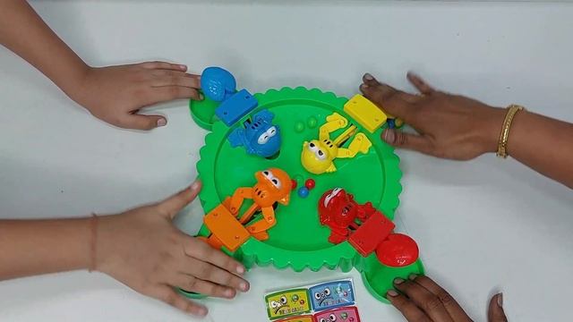 Hungry Frog | Game of Speed | Kids Fun Game | Toys Review | Toys Unboxing | Unboxing | English смотреть онлайн