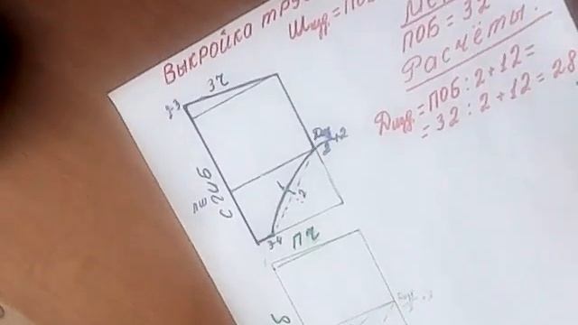 Выкройка трусов детских, очень лёгкий способ. смотреть онлайн